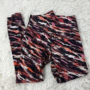 Lululemon Lunar New Year Align High-Rise Pant 25" Tiger Tide Smoky Red Multi